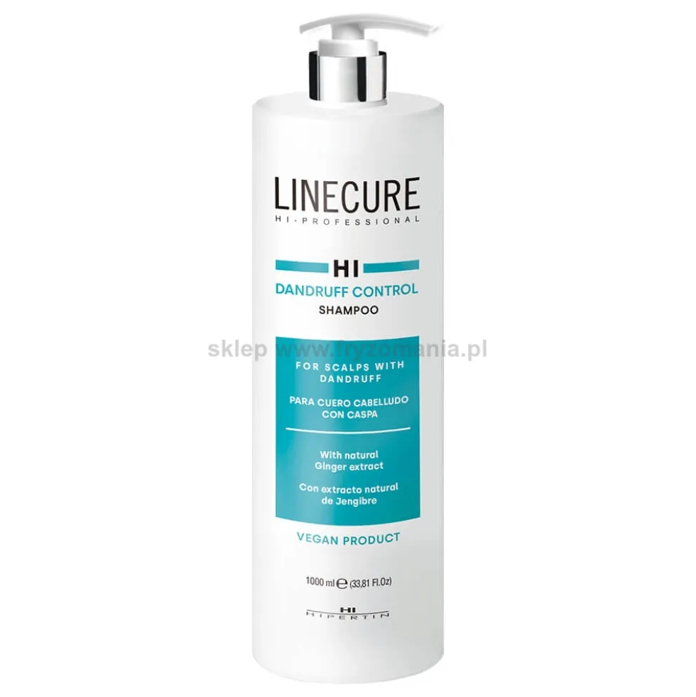 Hipertin Linecure Dandruff Control szampon przeciwłupieżowy 1000ml