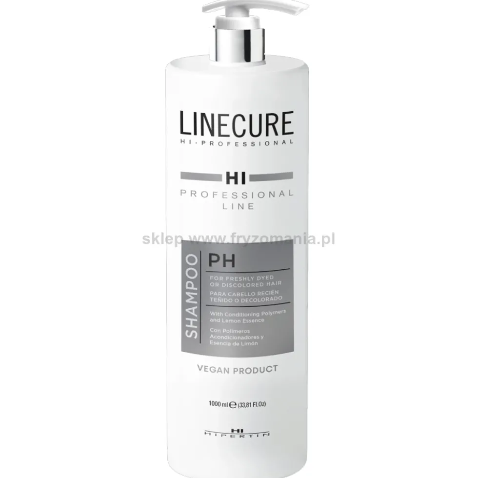 Hipertin Linecure PH Acid Szampon zakwaszający włosy 1000ml