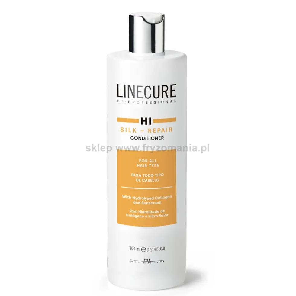 Hipertin Linecure Silk-repair odżywka jedwabna, regenerująca do włosów 300ml