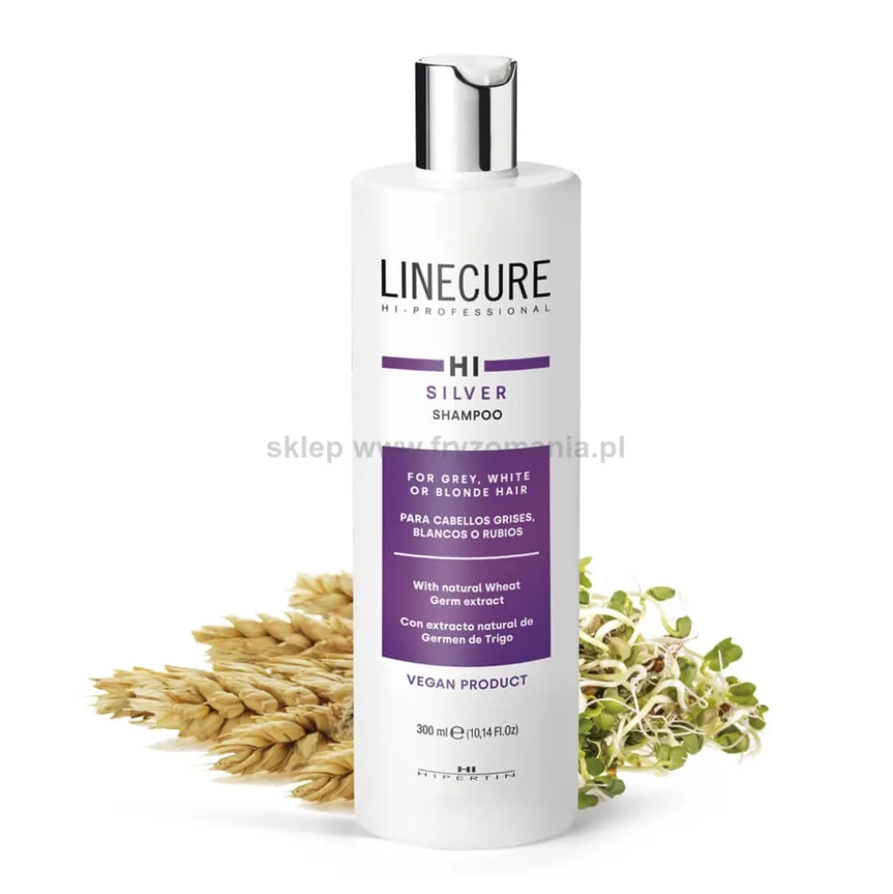 Hipertin Linecure Silver szampon do włosów siwych i blond 300ml