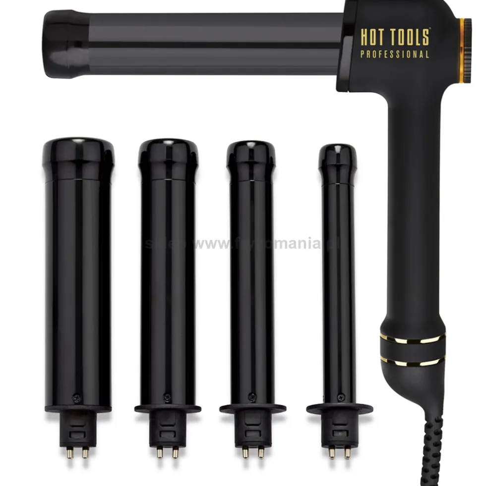 Hot Tools Curlbar Set Black Gold Pro Artist lokówka z wymiennymi końcówkami 19, 25, 32 i 38mm