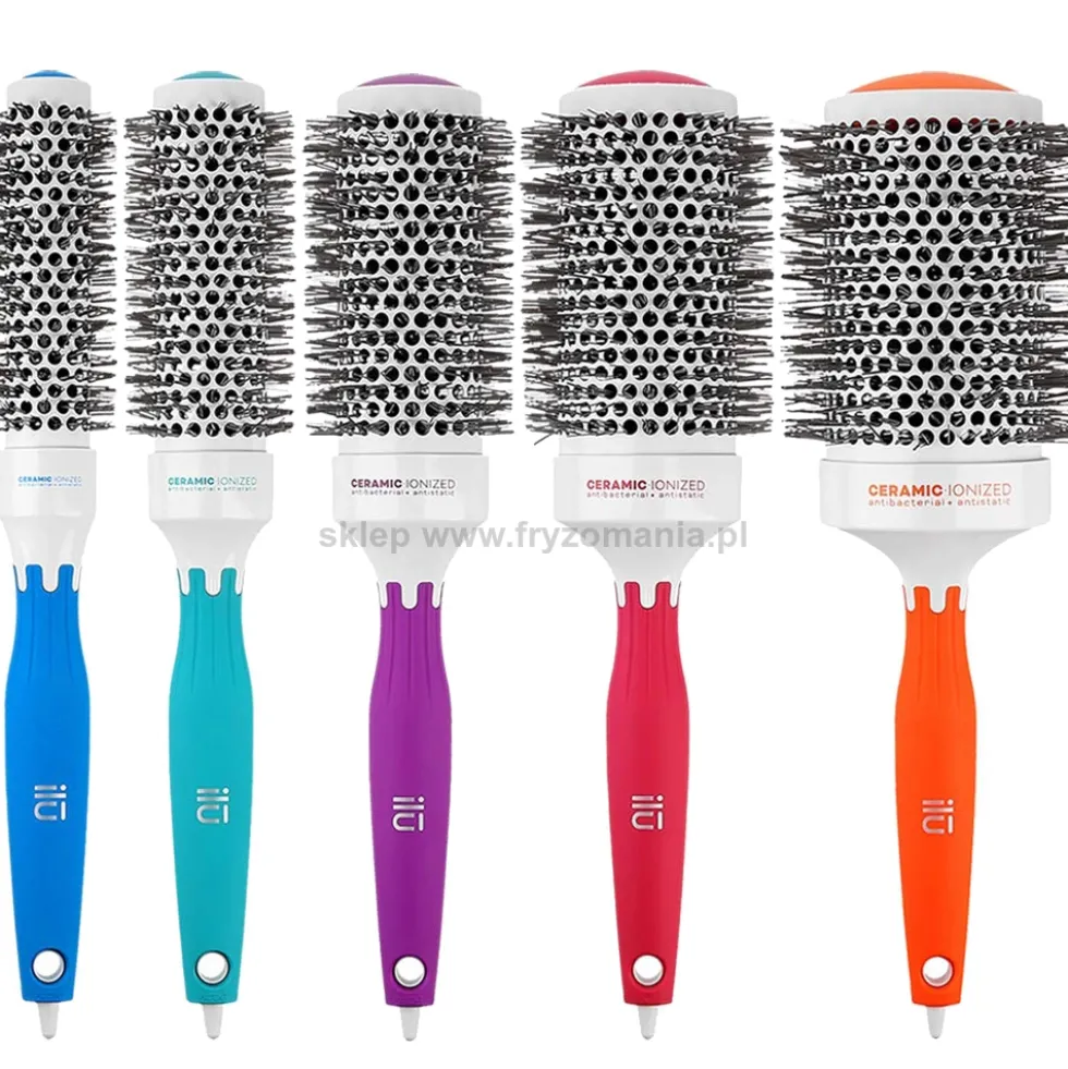 Ilu Round Styling Brush Szczotka do modelowania włosów, rozmiary 25-65mm