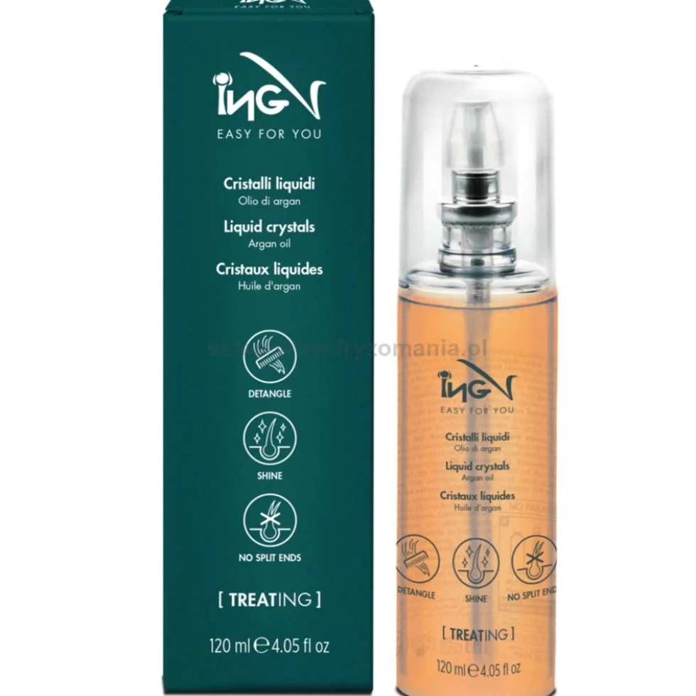 ING Cristalli Liquidi Serum krystaliczne do włosów z olejkiem arganowym 120ml
