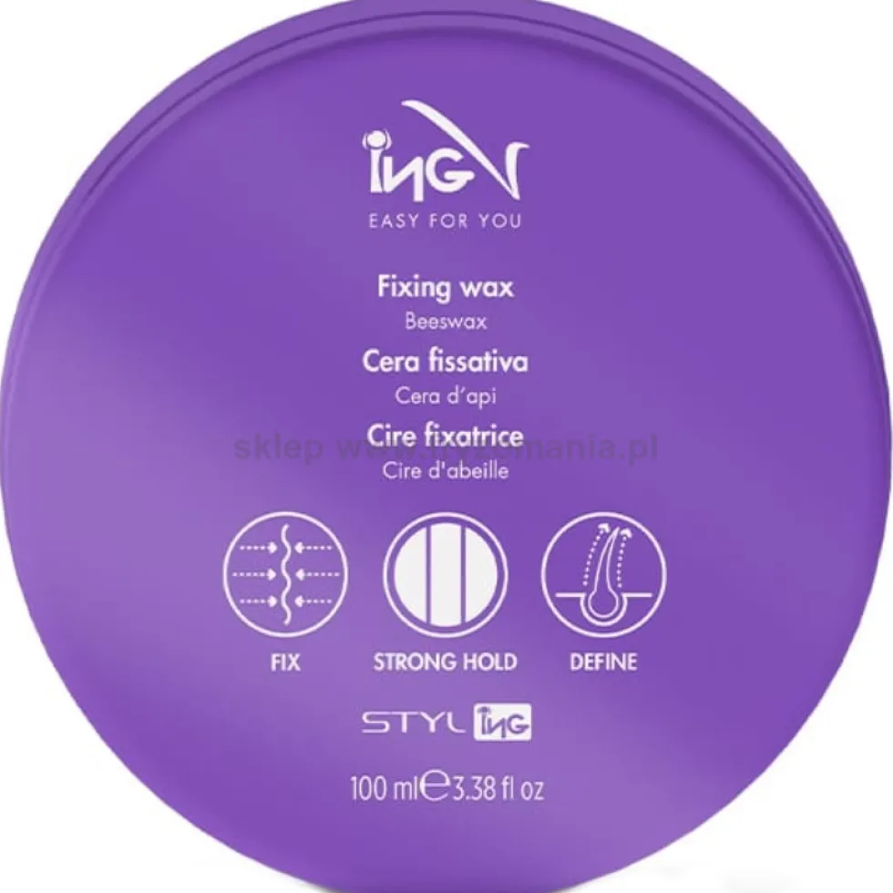 ING Fixing Wax Utrwalający wosk do stylizacji włosów 100ml