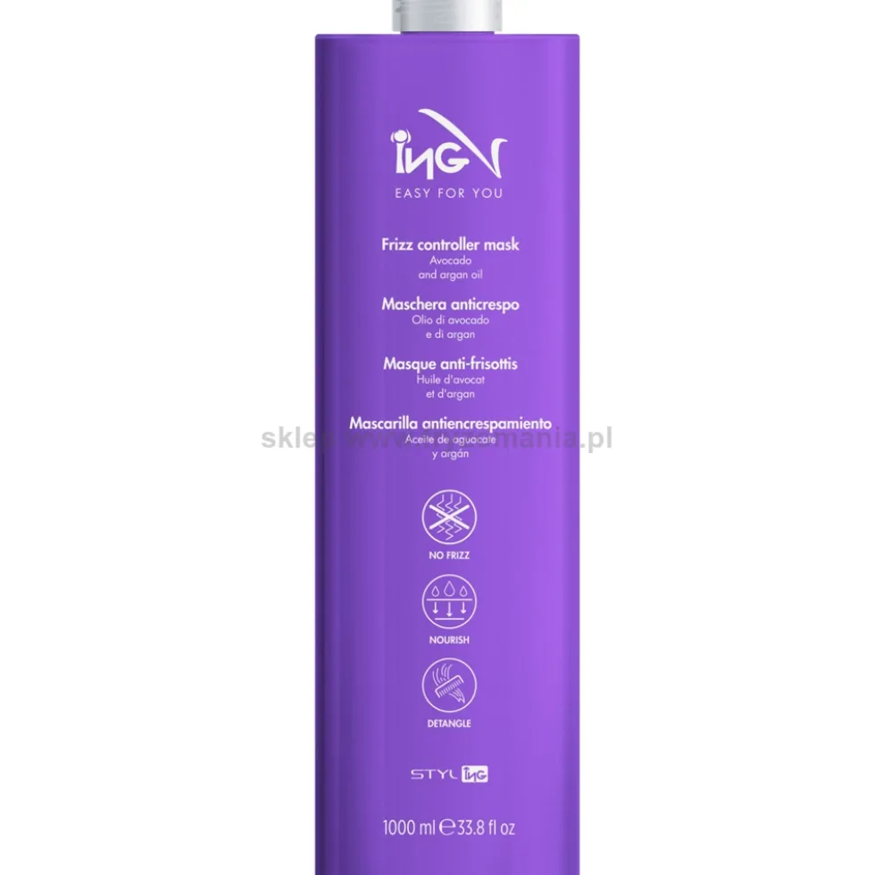 ING Frizz Controller Maska wygładzająca włosy 1000ml