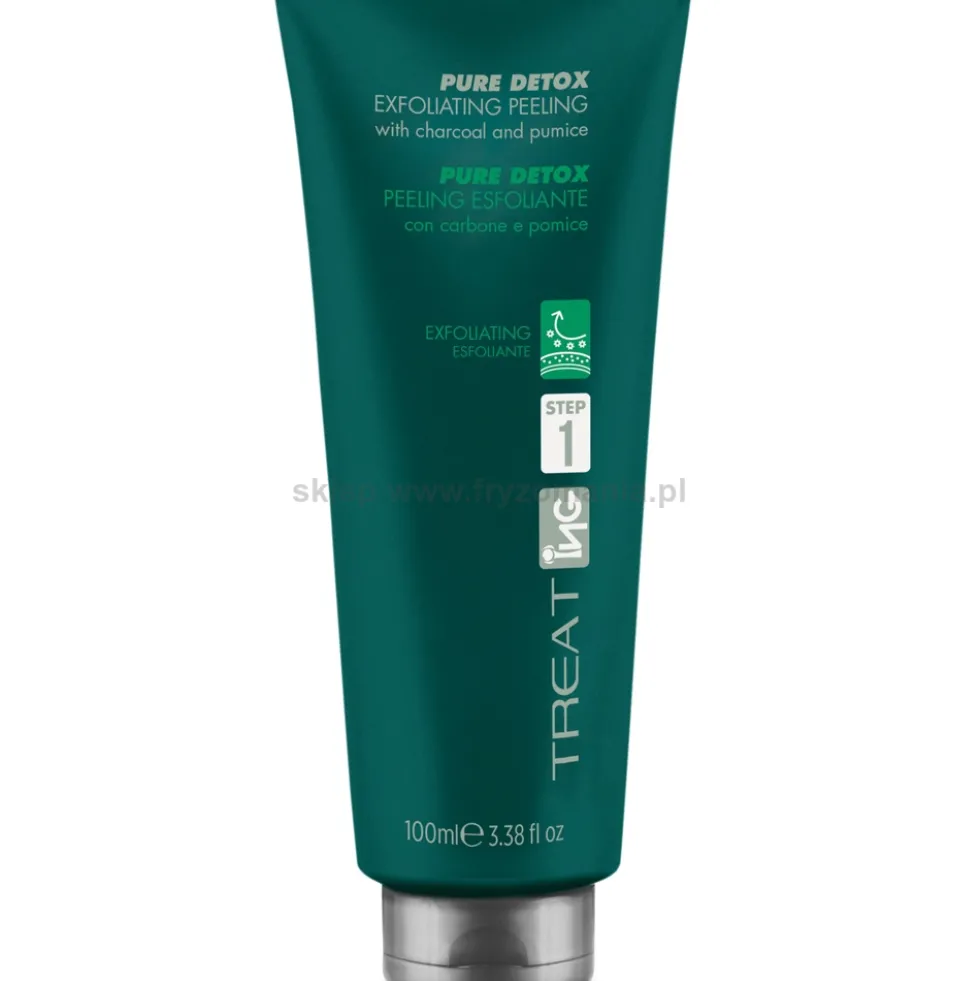 ING Pure Detox Peeling oczyszczający do włosów z węglem aktywnym 100ml