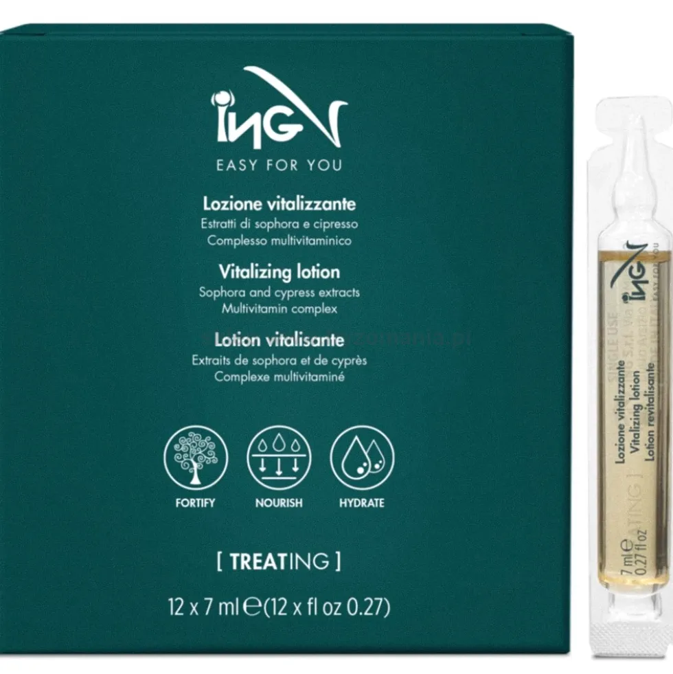 ING Vitalizing Lotion Ampułki energetyzujące do włosów 12x7ml