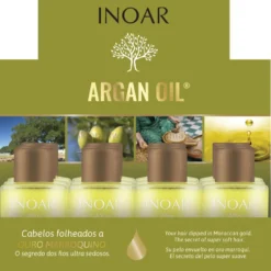 Inoar Argan Oil Olejek arganowy wygładzający, zestaw 12x7ml