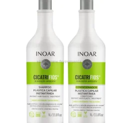 Inoar Cicatrifios Zestaw do włosów zniszczonych i po zabiegach chemicznych 2x1000ml