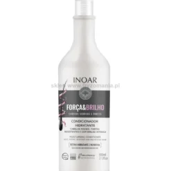 Inoar Forca&Brilho zestaw rewitalizujący włosy szampon 1000ml i odżywka 800ml