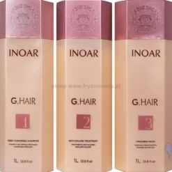 Inoar G.Hair Szampon do kuracji keratynowej dla włosów niesfornych i trudnych 1000ml