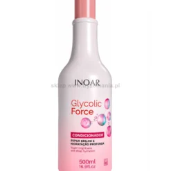 Inoar Glycolic Force Duo - zestaw do regeneracji włosów szampon i odżywka 2x500ml