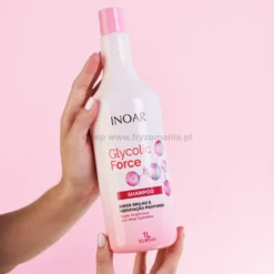 Inoar Glycolic Force Szampon do włosów suchych, zniszczonych i farbowanych 1000ml