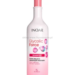 Inoar Glycolic Force Szampon do włosów suchych, zniszczonych i farbowanych 1000ml