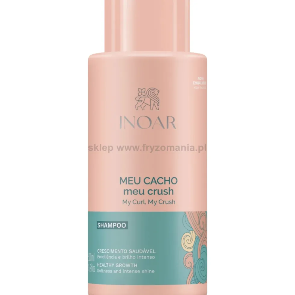 Inoar Meu Cacho Meu Crush Szampon do włosów kręconych i falowanych 500ml