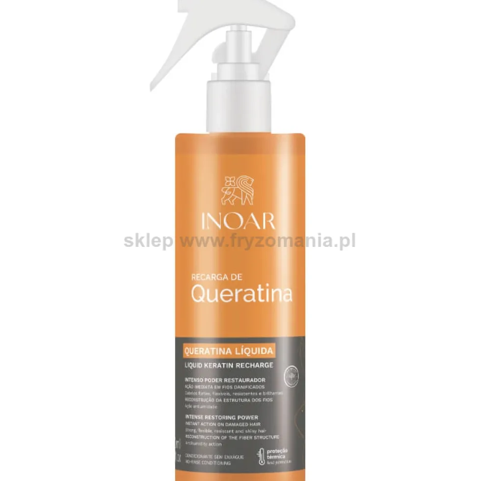 Inoar Queratina Liquida Odżywka do włosów w sprayu z keratyną 200ml