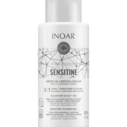 Inoar Sensistine 3in1 Krem oczyszczająco-nawilżający do włosów suchych i wrażliwej skóry głowy 400ml