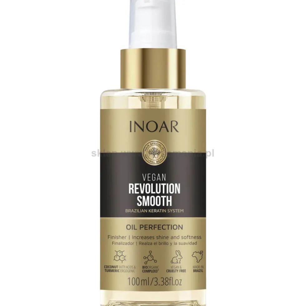 Inoar Vegan Revolution Smooth Olejek do włosów 100ml