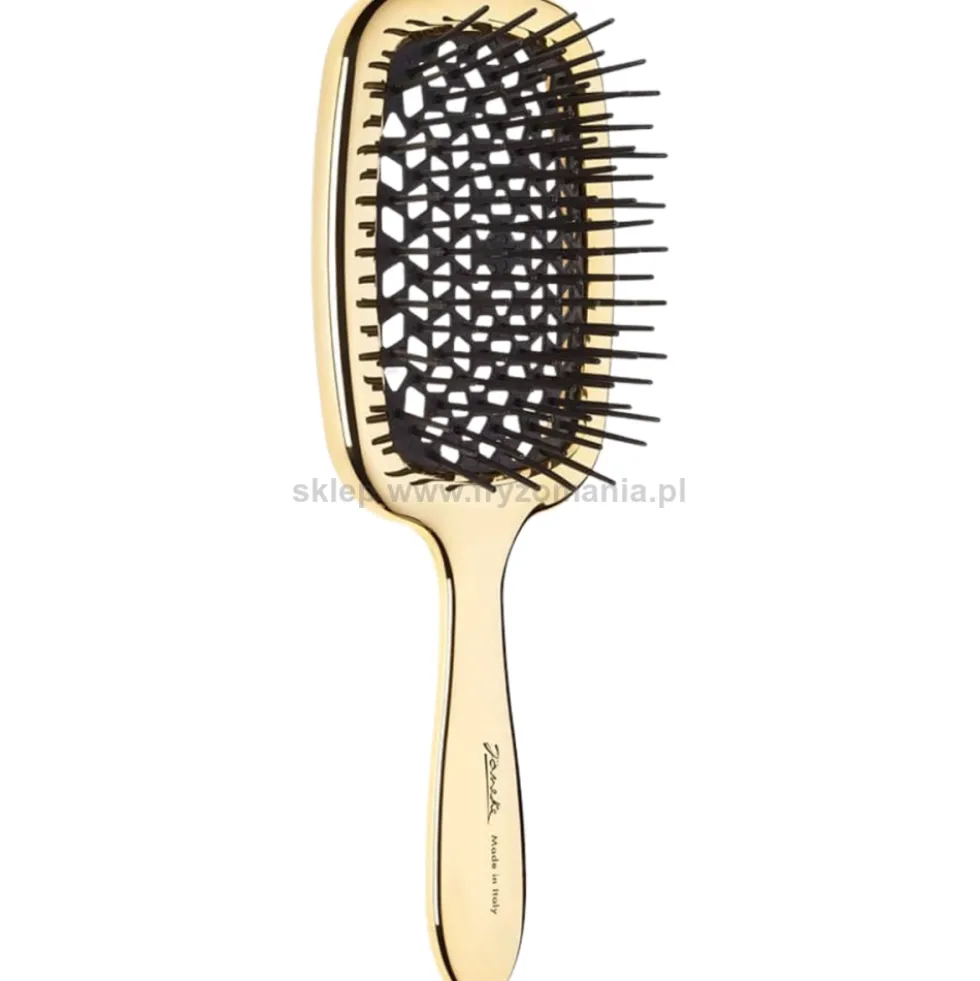 Janeke Superbrush Gold Szczotka do włosów, różne kolory (linia pozłacana)