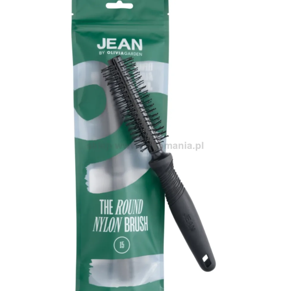 Jean by Olivia Garden Szczotka do włosów i brody z nylonowym włosiem 15mm