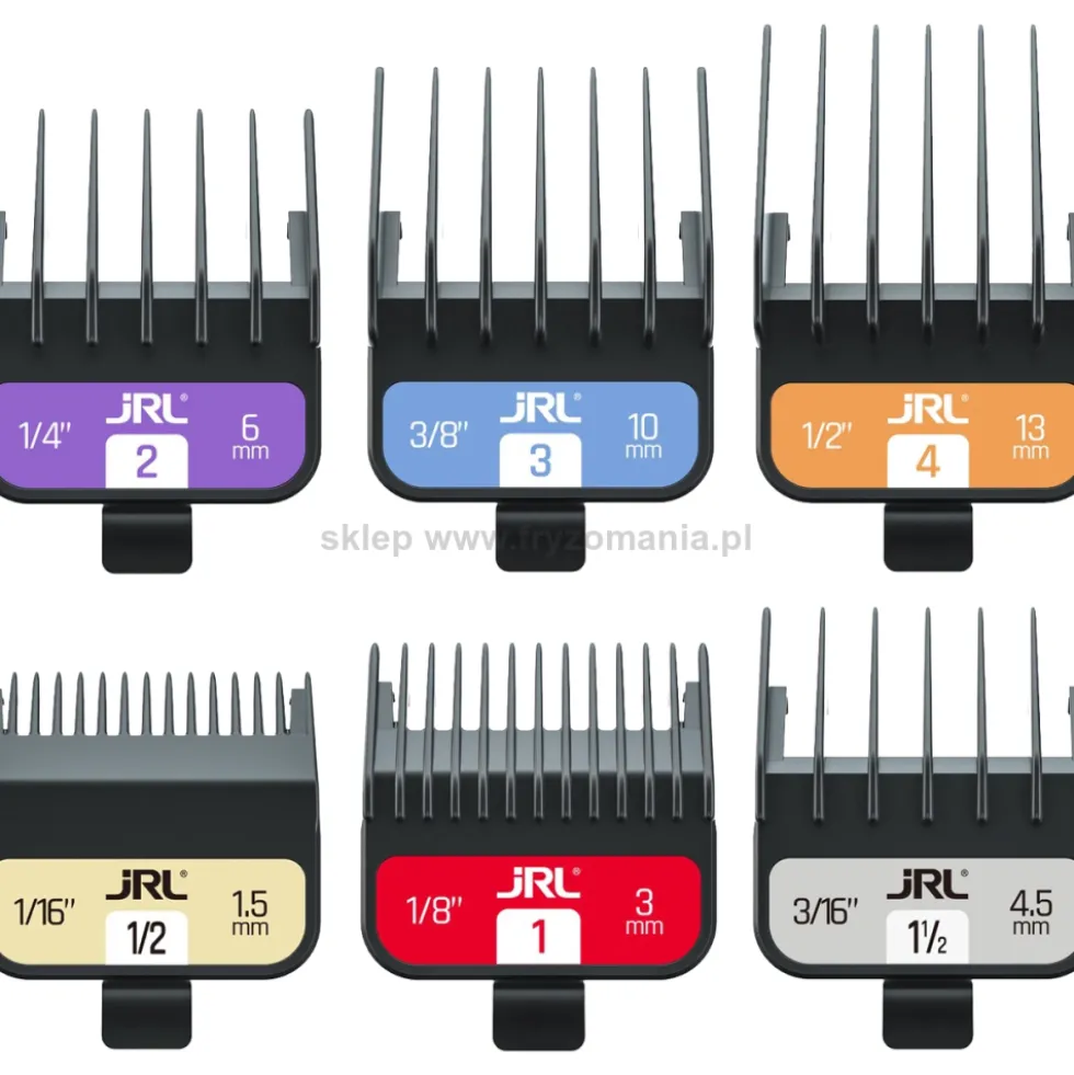 JRL Guard-5 FreshFade 2020C Nasadki magnetyczne do maszynki, zestaw 6 szt.