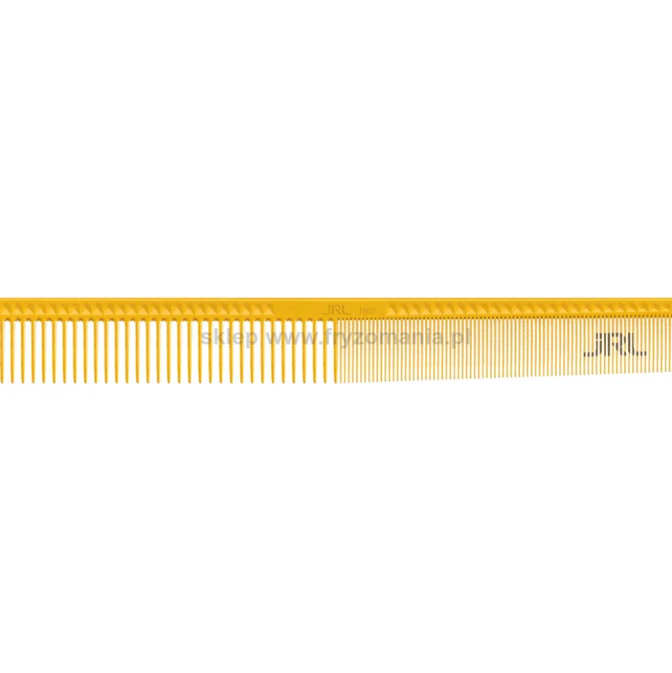JRL J307 Grzebień do włosów antystatyczny 9.3" żółty