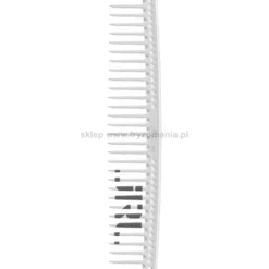 JRL J308 Grzebień do włosów antystatyczny 8.7" biały