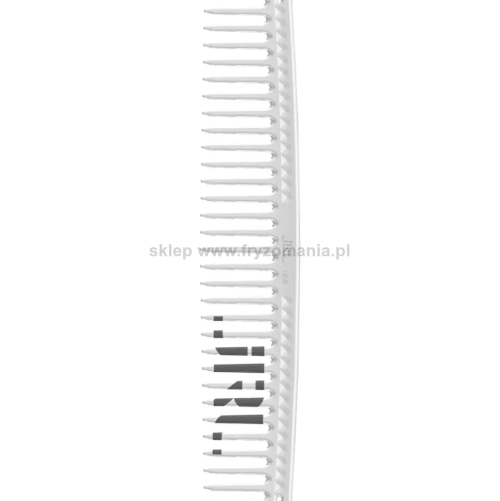 JRL J308 Grzebień do włosów antystatyczny 8.7" biały