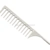 JRL J104 Grzebień ze szpikulcem rozmiar 9.8" biały