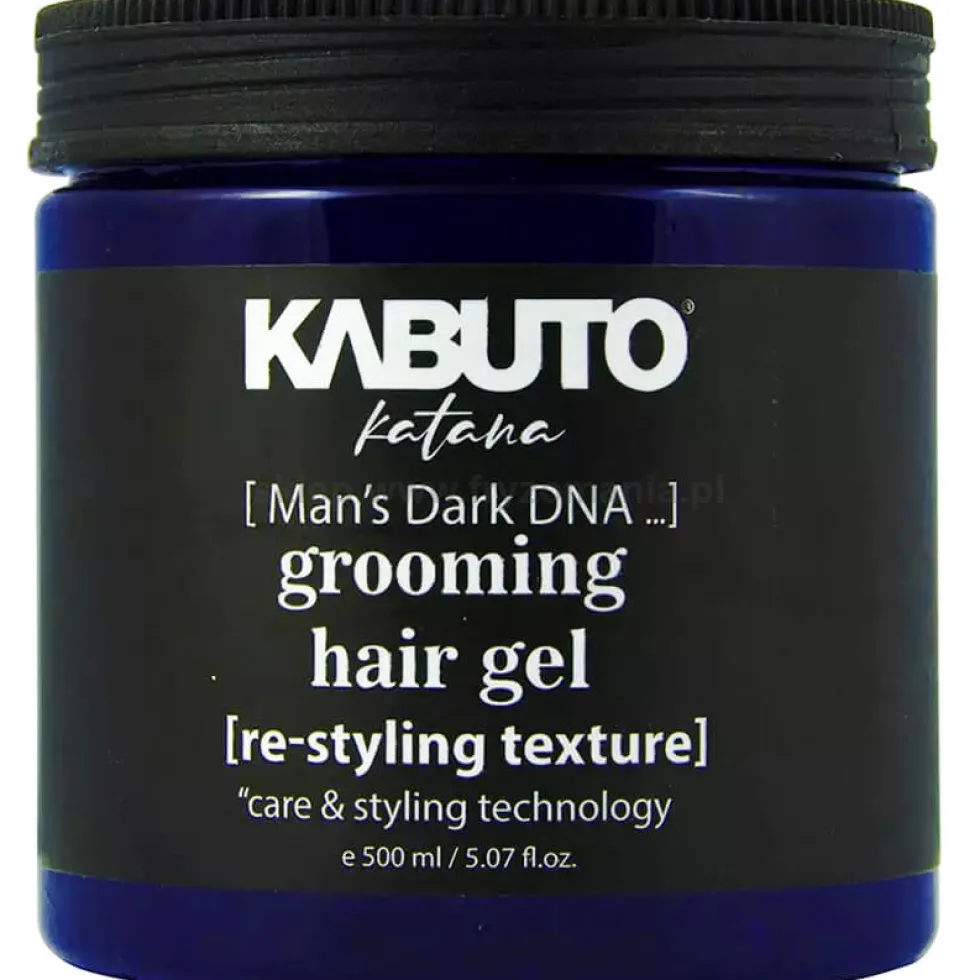 Kabuto Katana Grooming Hair Gel mocny żel do włosów dla mężczyzn 500ml