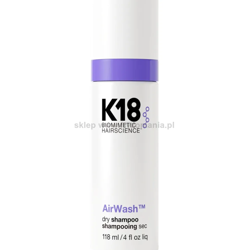 K18 AirWash Suchy szampon do włosów 118ml