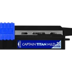 Kasho Captain - zestaw brzytwa fryzjerska R7, 3 rodzaje ostrzy i etui