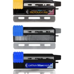 Kasho Captain - zestaw brzytwa fryzjerska J7, ostrza 3 x 20szt i etui