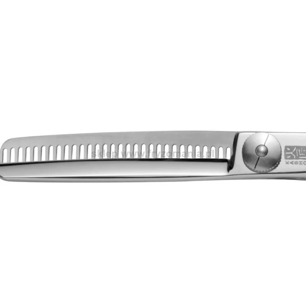 Kasho Design Master, degażówki fryzjerskie offsetowe 30 zębów, typ B, rozmiar 6''