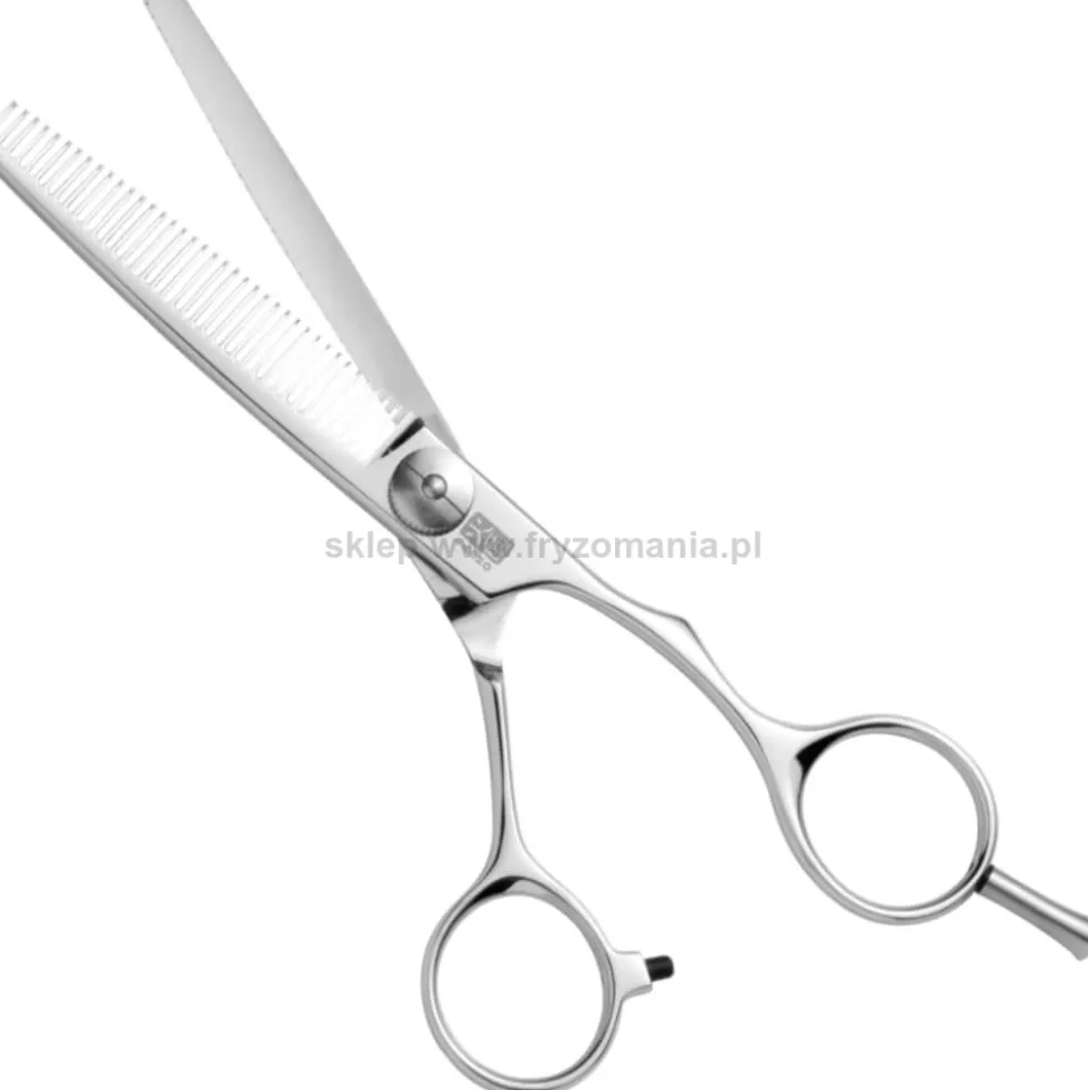 Kasho Design Master, degażówki fryzjerskie offsetowe 38 zębów, typ A, rozmiar 6''