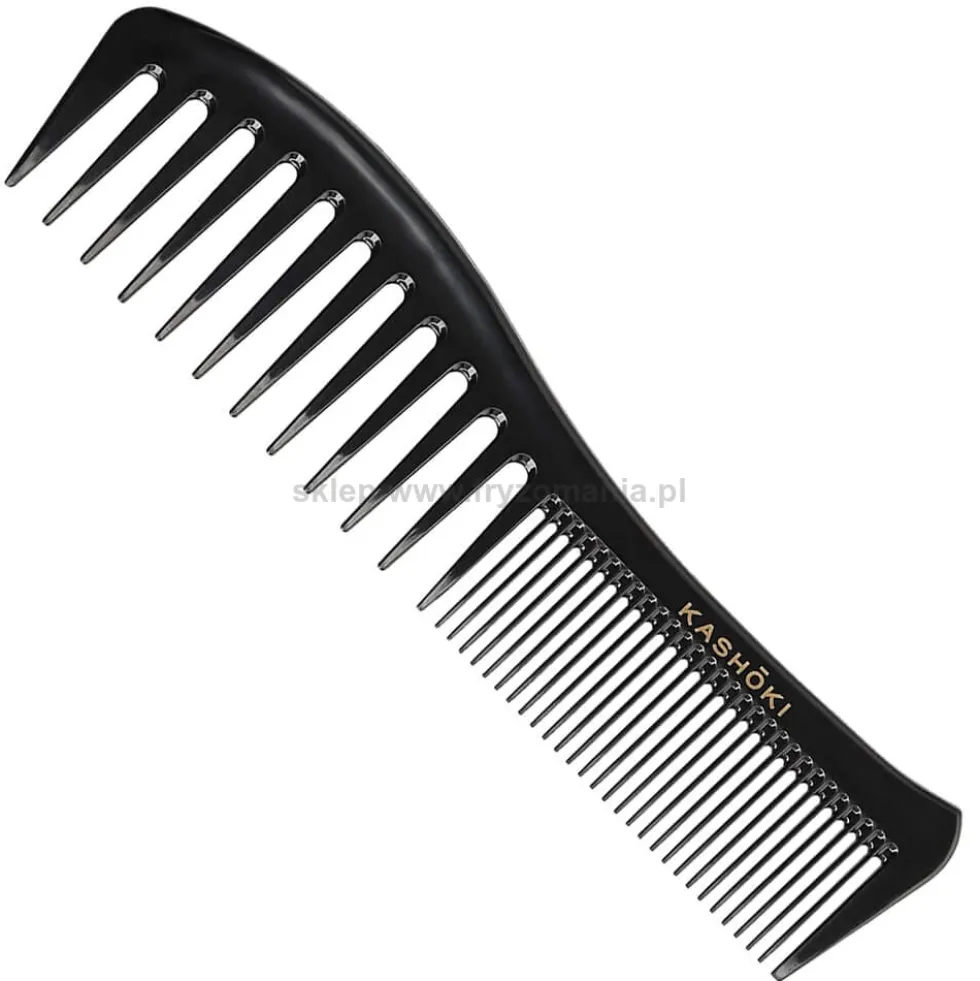 Kashoki Tomoko HR Comb Detangling 436 Grzebień z dwoma rodzajami zębów