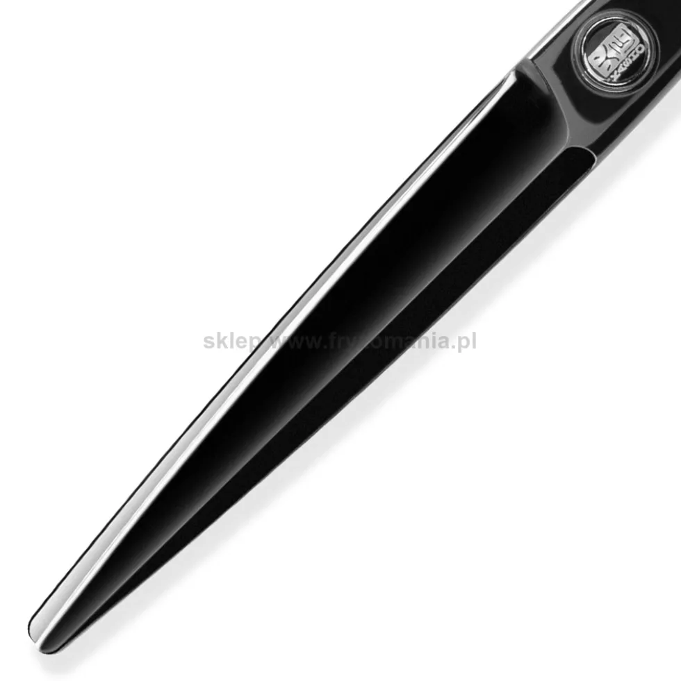 Kasho Sagano Black DLC Nożyczki fryzjerskie offsetowe, rozmiary 5.5", 6", 6.5", 7"