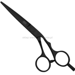 Kasho Silver Black, nożyczki fryzjerskie offsetowe, rozmiary 5.5'', 6'', 6.5''