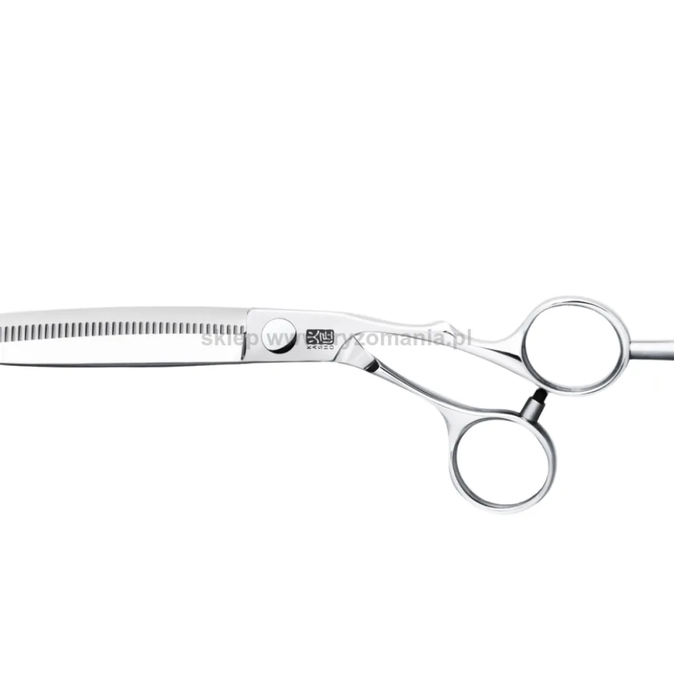 Kasho Silver, degażówki fryzjerskie offsetowe 30 zębów, typ B, rozmiar 6.0''