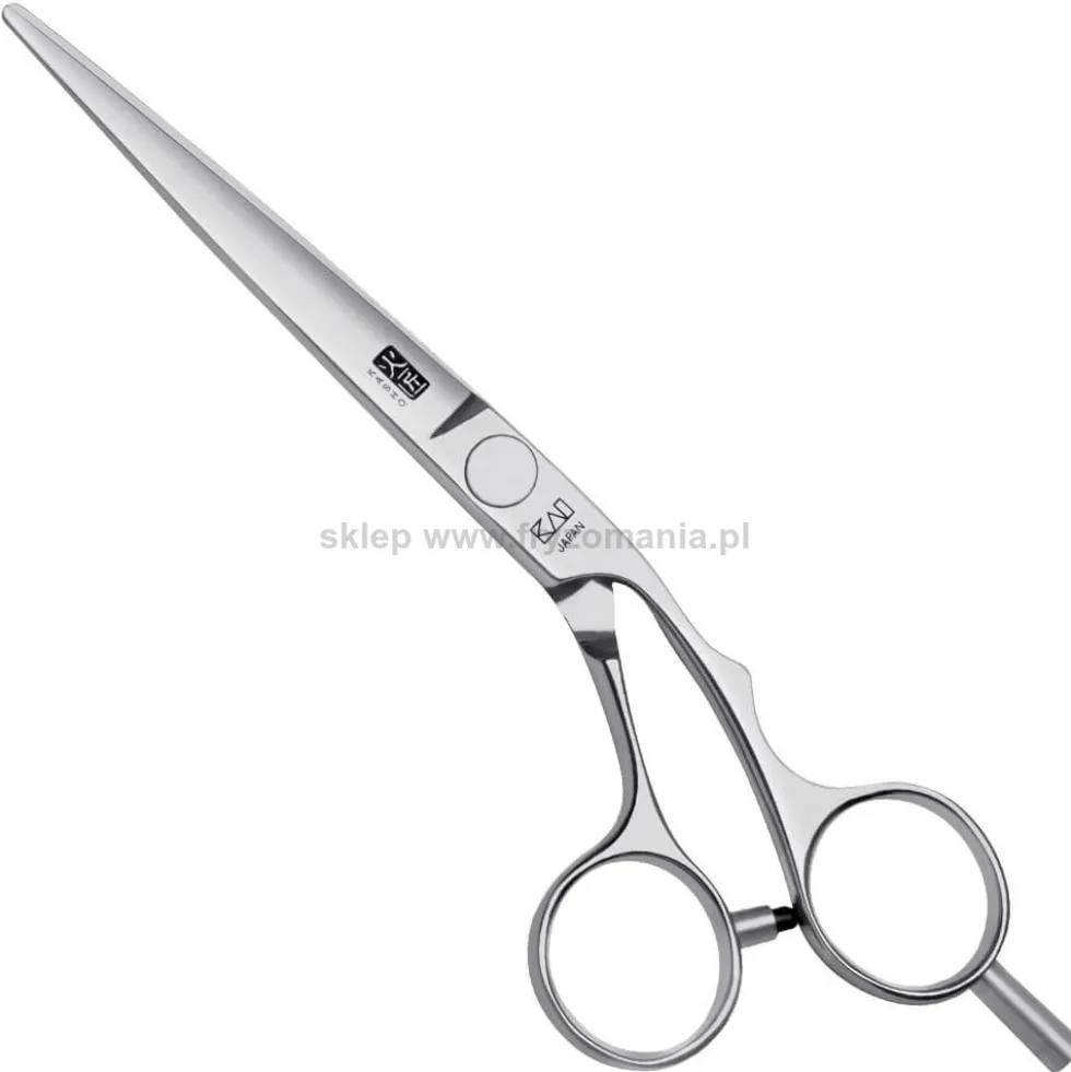 Kasho Silver, nożyczki fryzjerskie offsetowe, rozmiary 5.5'', 6'', 6.5'', 7''