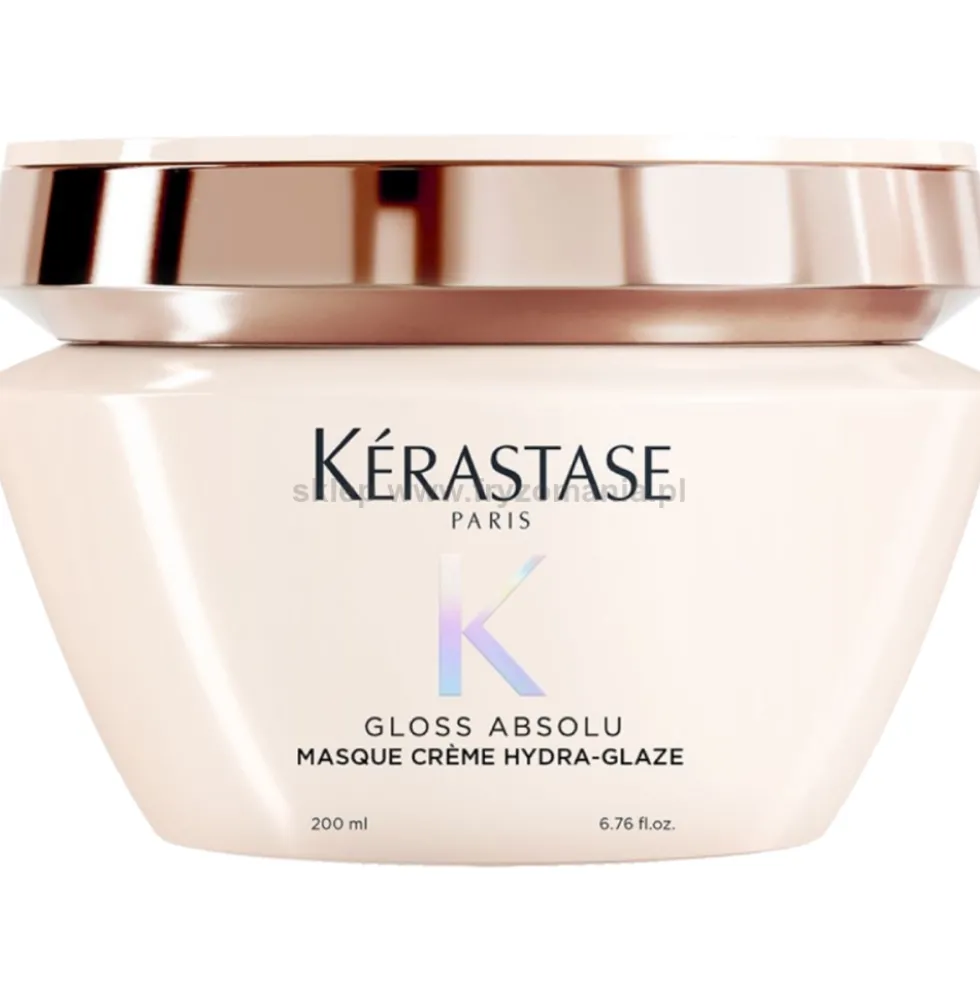 Kerastase Gloss Absolu Hydra-Glaze Maska nawilżająco-nabłyszczająca do włosów grubych 200ml