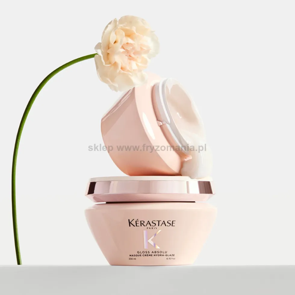 Kerastase Gloss Absolu Hydra-Glaze Maska nawilżająco-nabłyszczająca do włosów grubych 200ml