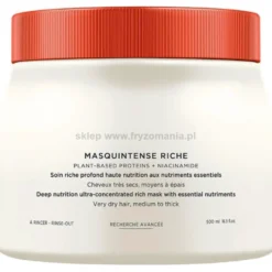 Kerastase Nutritive Masquintense Riche Maska do włosów suchych, normalnych i grubych 500ml
