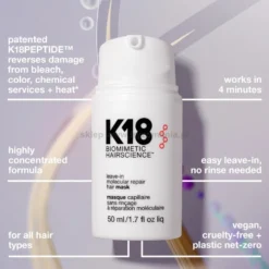 K18 Leave-In Molecular Repair Maska naprawcza do włosów 15ml