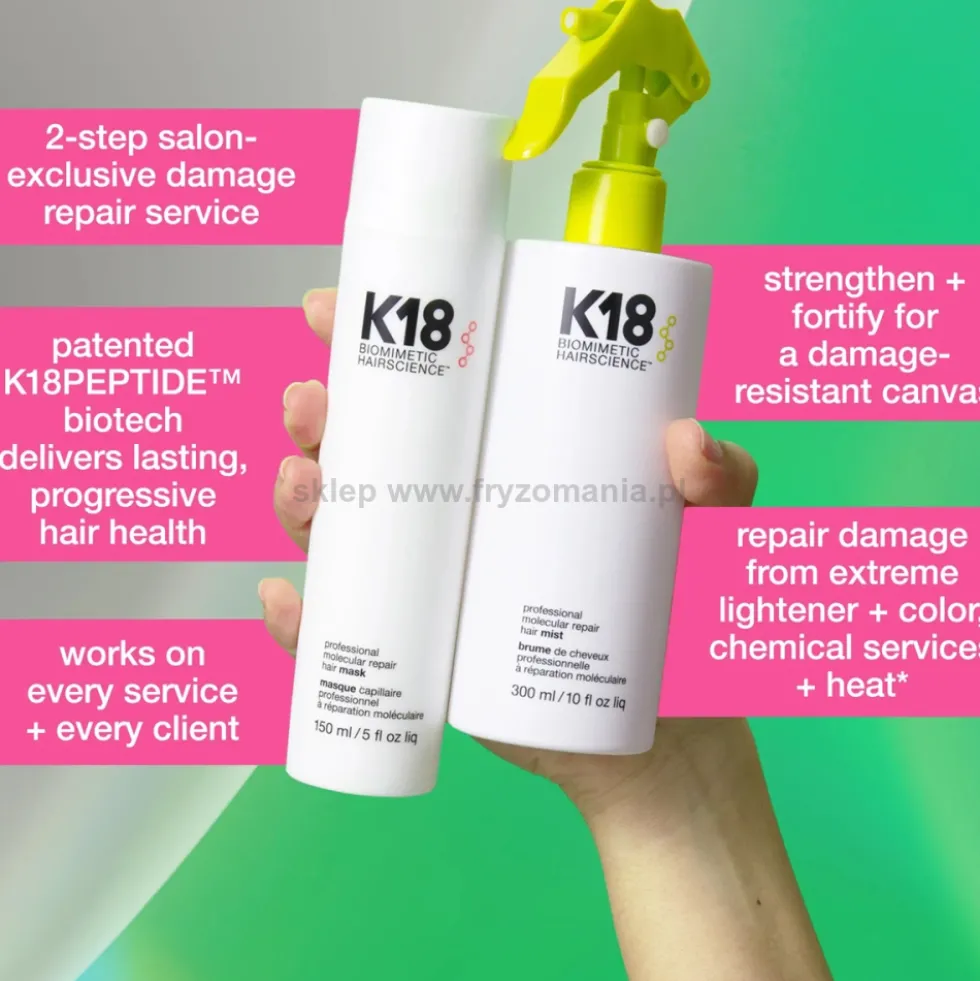 K18 Leave-In Molecular Repair Spray naprawczy do włosów 300ml