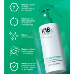 K18 Peptide Prep Pro Chelating Spray chelatujący do włosów 300ml