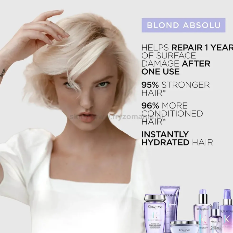 Kérastase Blond Absolu 2% Hyaluronic Serum do włosów blond i rozjaśnianych z kwasem hialuronowym 50ml