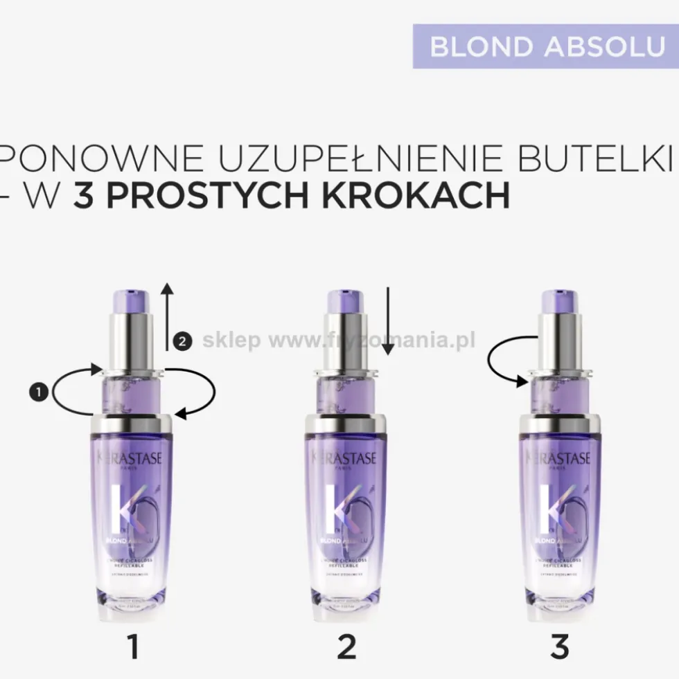 Kérastase Blond Absolu Olejek do włosów blond i rozjaśnianych, uzupełnienie 75ml
