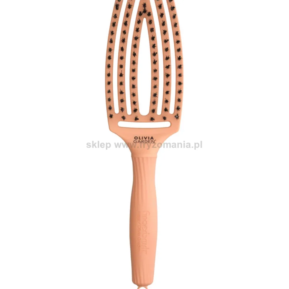 Kérastase Blond Absolu - zestaw do włosów farbowanych na blond, szampon 250ml, maska 200ml i szczotka Olivia Garden Fingerbrush