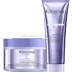 Kérastase Blond Absolu - zestaw nawilżający do włosów blond szampon 250ml i odżywka 250ml